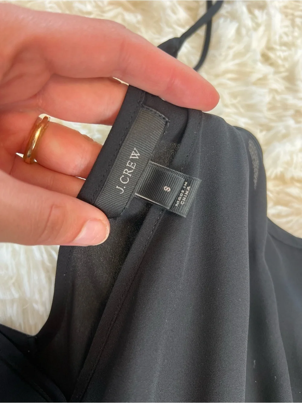 J. Crew V-Neck Tie-Strap Jumpsuit